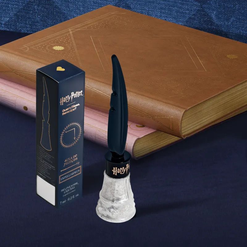 DELINEADOR L�QUIDO BRANCO ILUMINADO EXPECTO PATRONUM HARRY POTTER QDB AULA DE FEITI�OS 7ML